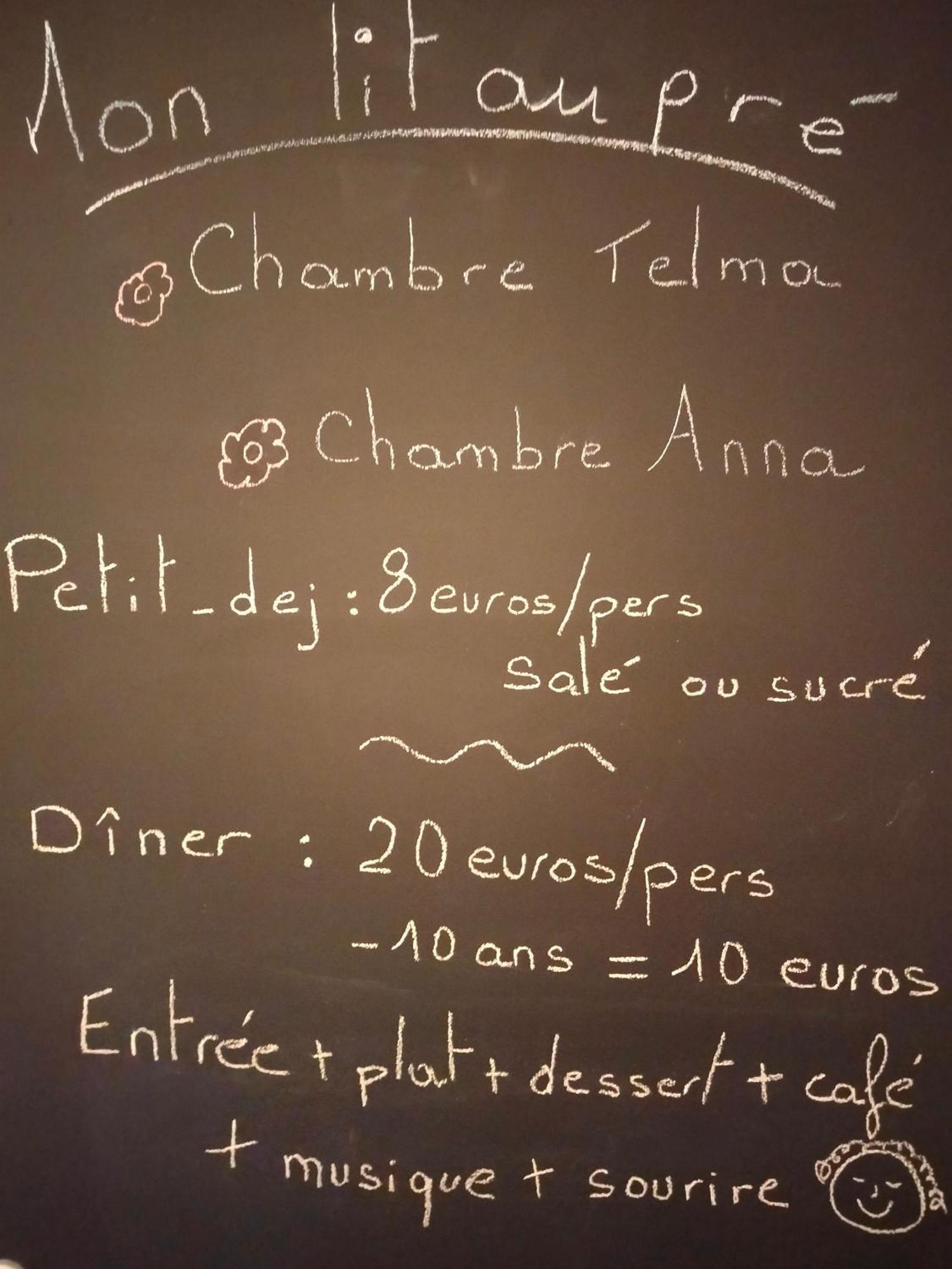 Chambre Telma 2 Pers Avec Piscine "Mon Lit Au Pre" Couples Ou Femmes Seulement Pontours Exterior foto
